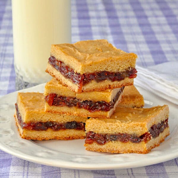 Raisin Filled Cookies - as time saving cookie bars.