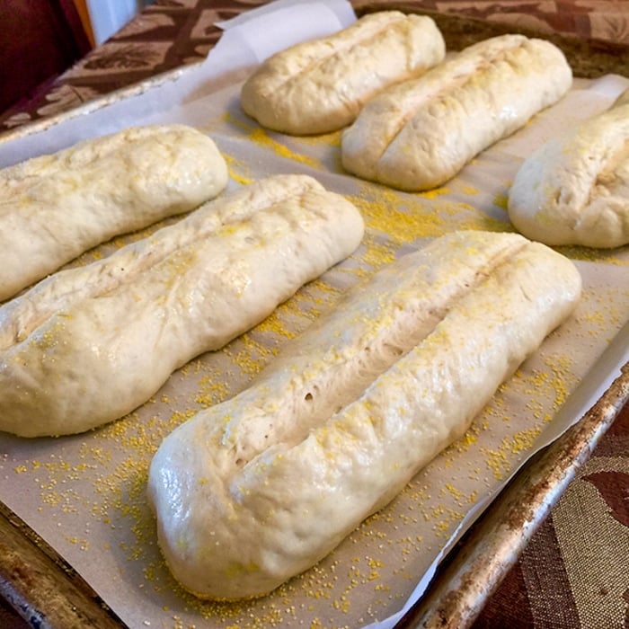 Cheesesteak Rolls fresh from the oven