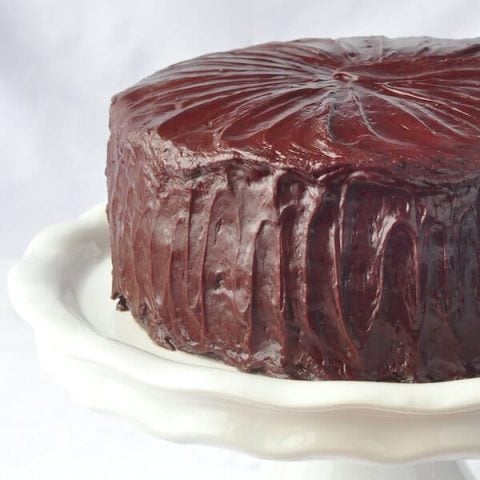 Chocolate Fudge Cake with Easy Fudge Frosting