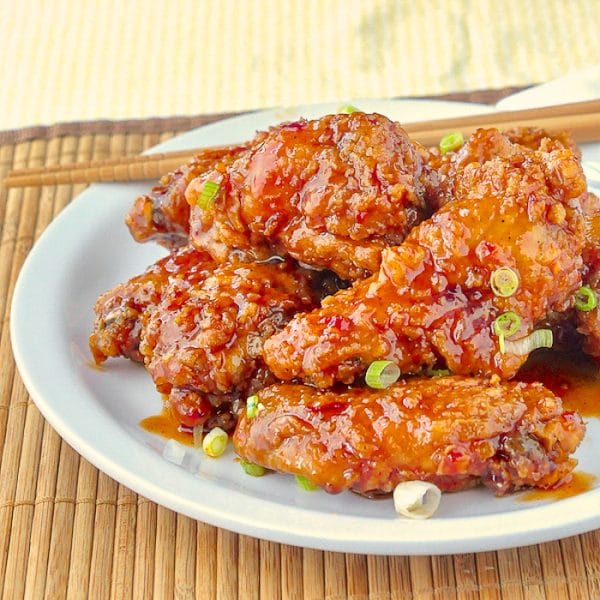 General Tso Chicken Wings Rock Recipes