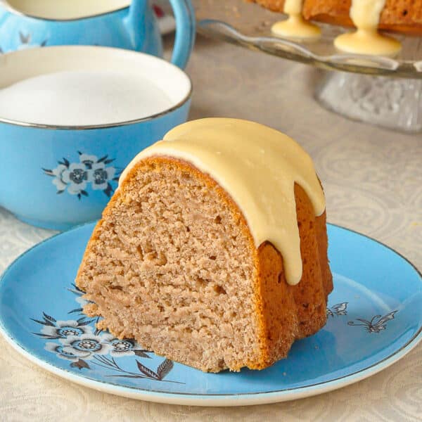 Applesauce Cake with Maple Glaze. Just like Grandma used to bake!