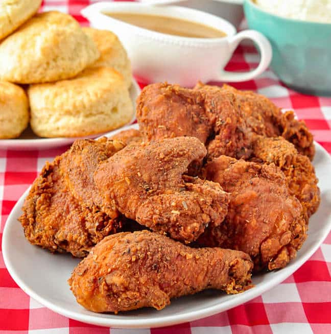 The Best Fried Chicken Recipe - juicier than KFC & no MSG!