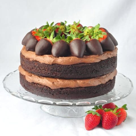 Chocolate Truffle Cream Cake