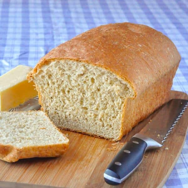 Honey Oat Bran Bread makes a wholesome sandwich loaf.