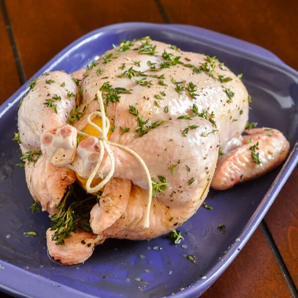 Lemon Thyme Roast Chicken