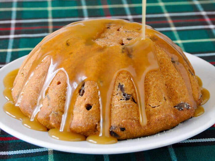 Steamed Molasses Raisin Pudding a.k.a. Newfoundland Molasses Duff