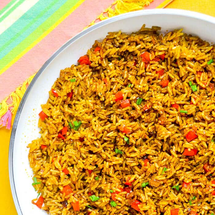 Spicy Turmeric Fried Rice
