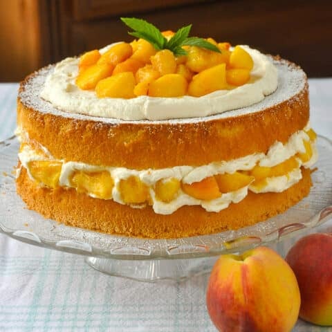 Bourbon Peach Shortcake square cropped photo for featured image