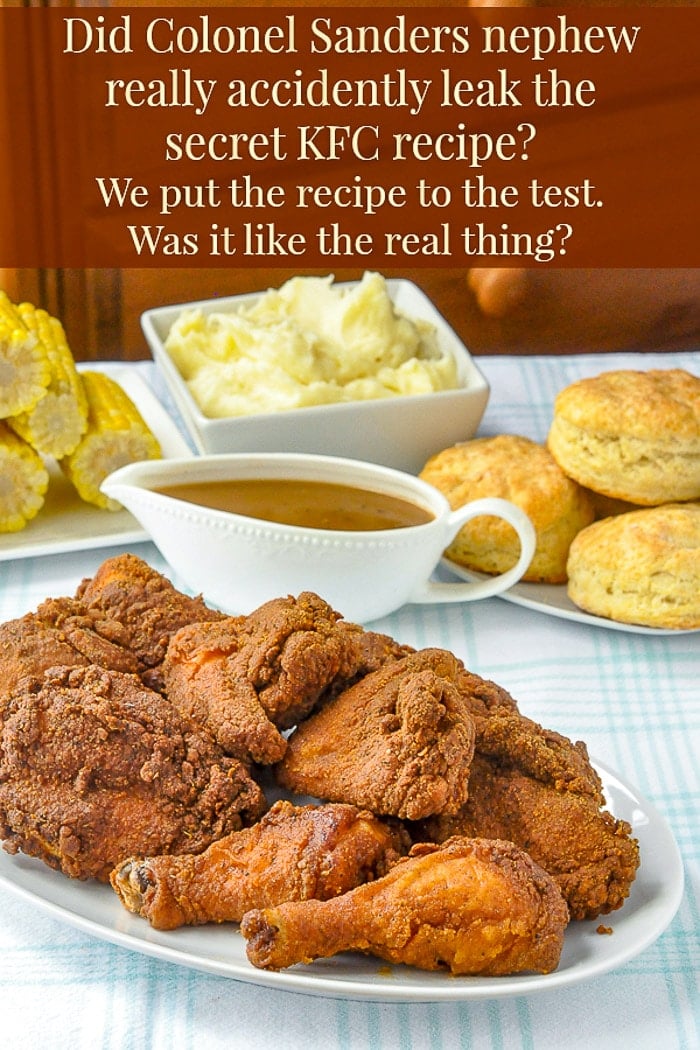 Copycat KFC photo with text added for Pinterest