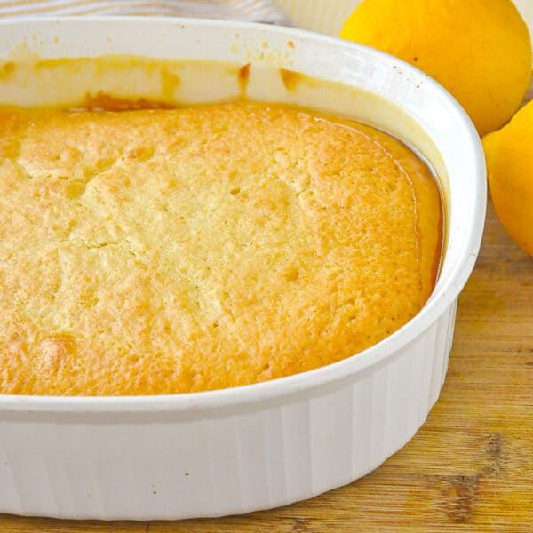 Lemon Pudding Cake an ultimate comfort food dessert!