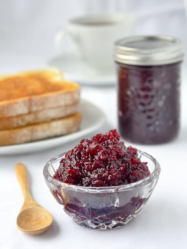 Partridgeberry Apple Jam or Cranberry Apple Jam