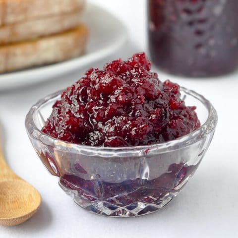 Partridgeberry Apple Jam or Cranberry Apple Jam