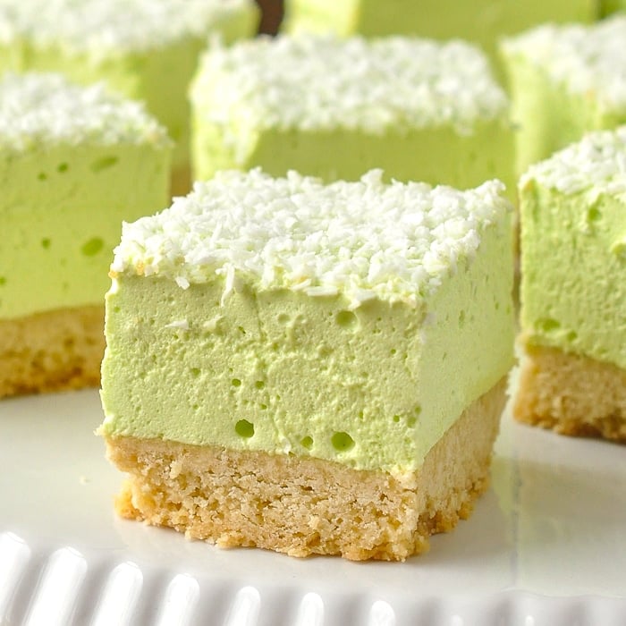 Close up photo of Marshmallow Cookie Bars