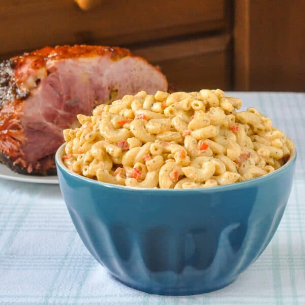 Copycat Kraft Macaroni Salad for those missing the discontinued box mix.