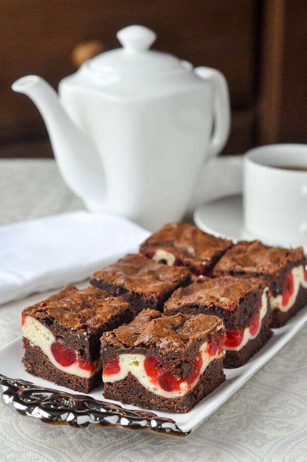 Cherry Cheesecake Brownies