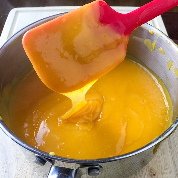 Orange Custard Filling