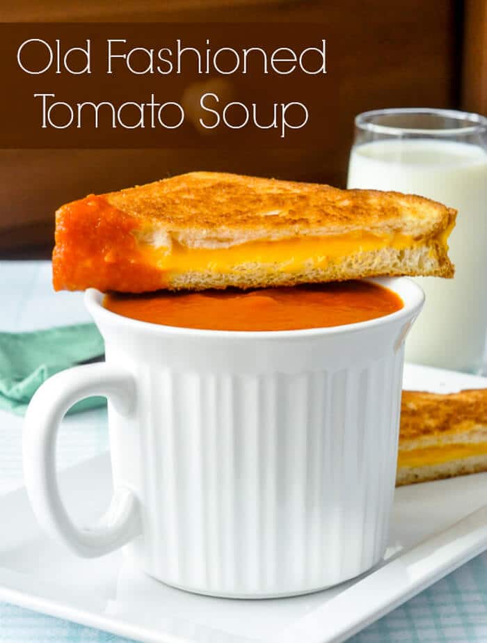 Homemade Tomato Soup image with title text