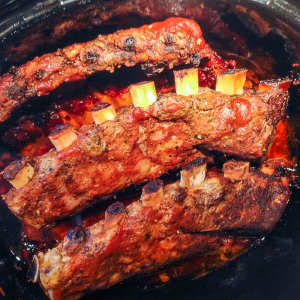 Slow Cooker Barbecue Ribs. An easy way to "fall off the bone" ribs!