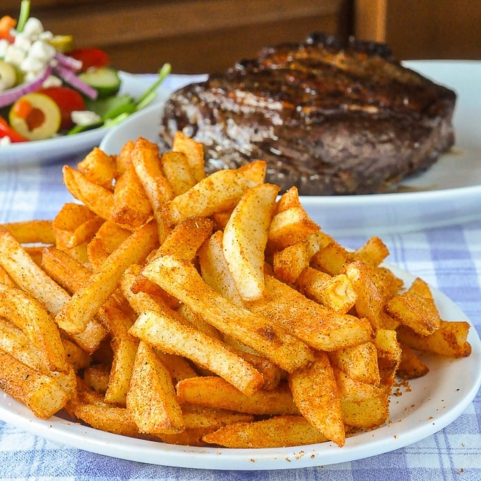 Barbecue Spice Mix Seasoning on french fries