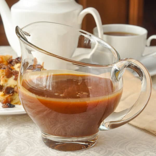 Rum Sauce a.k.a. Rum & Butter Sauce or Rum Caramel Sauce. So good!