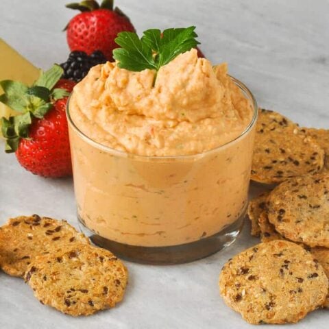 White Bean Dip with Sun Dried Tomato