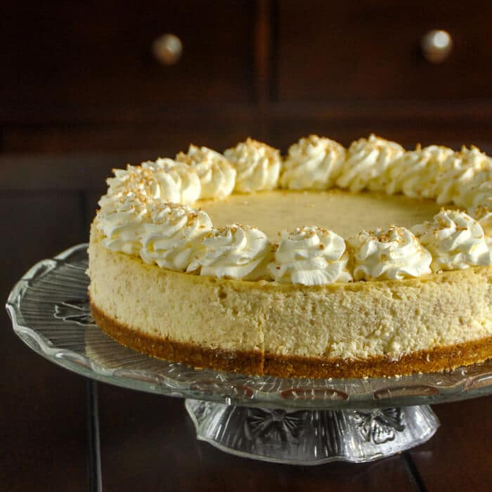 Coconut Cream Cheesecake