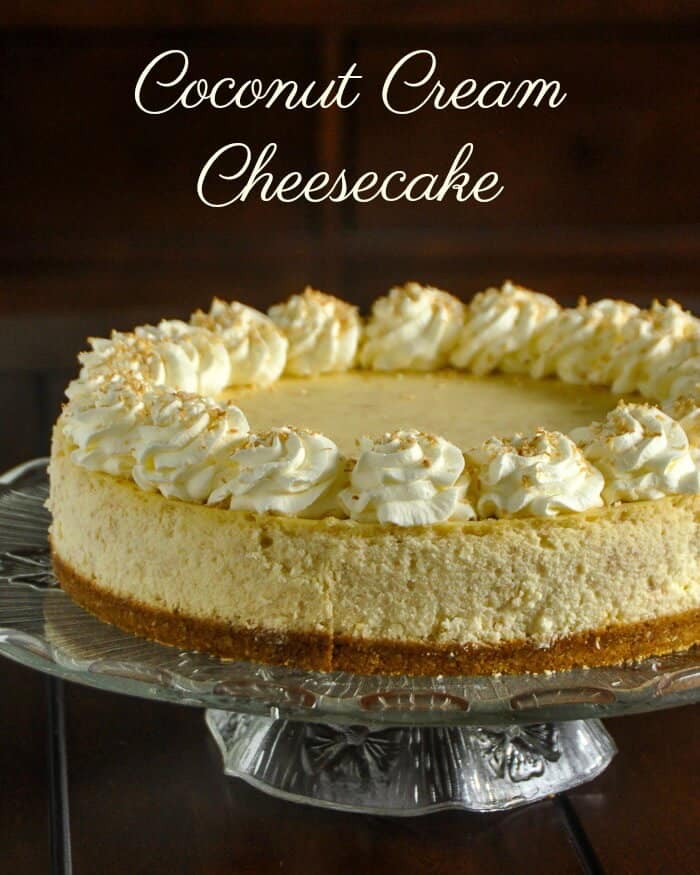 Coconut Cream Cheesecake