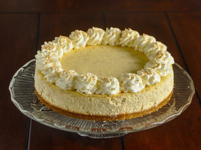 Coconut Cream Cheesecake