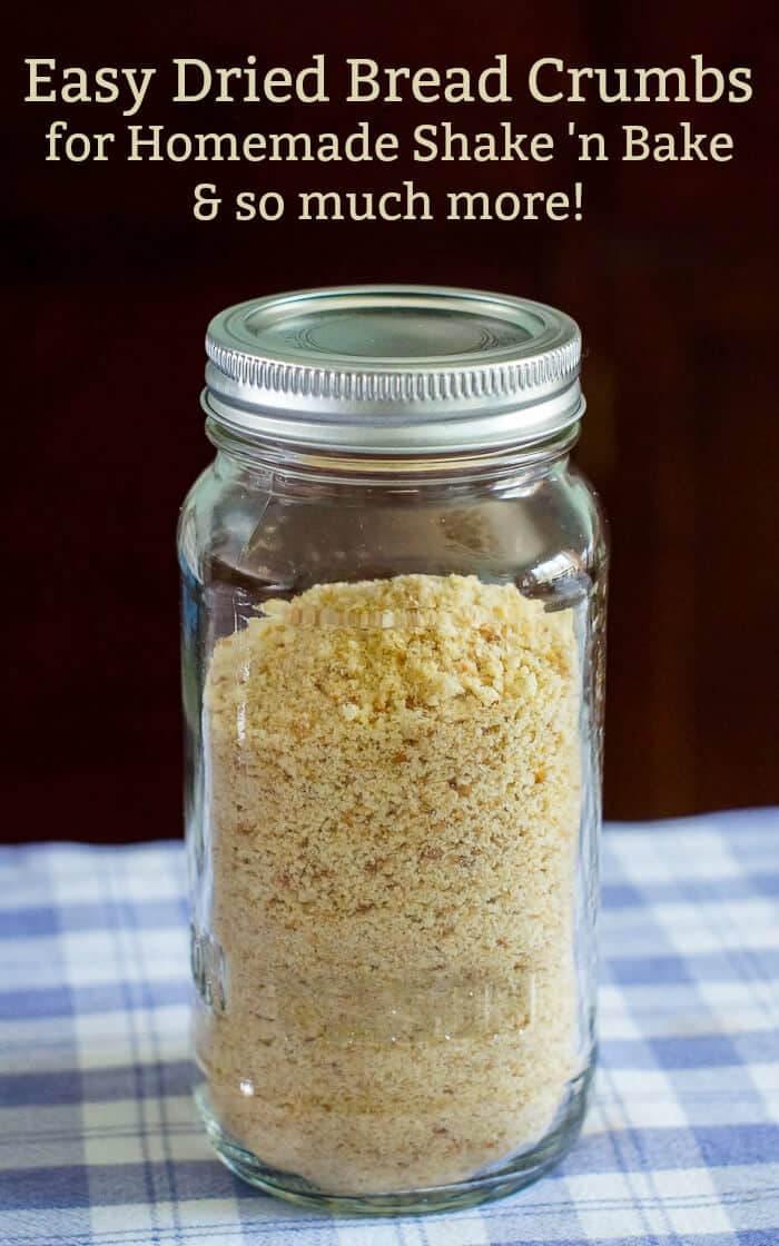 Dried Bread Crumbs Photo for Pinterest
