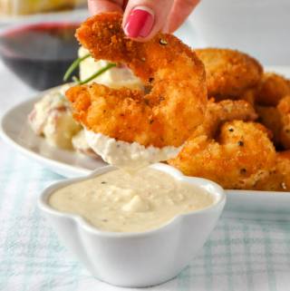 Parmesan Shimp with Ceasar Dip