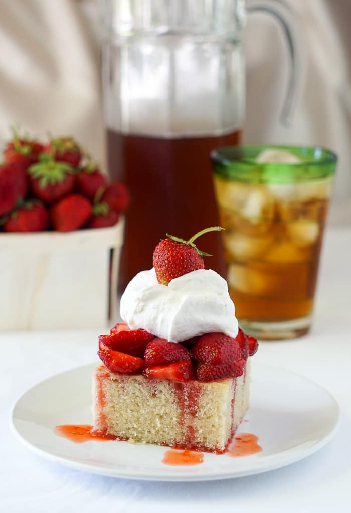 White Velvet Strawberry Shortcake