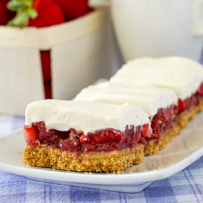 Strawberry Pie Bars