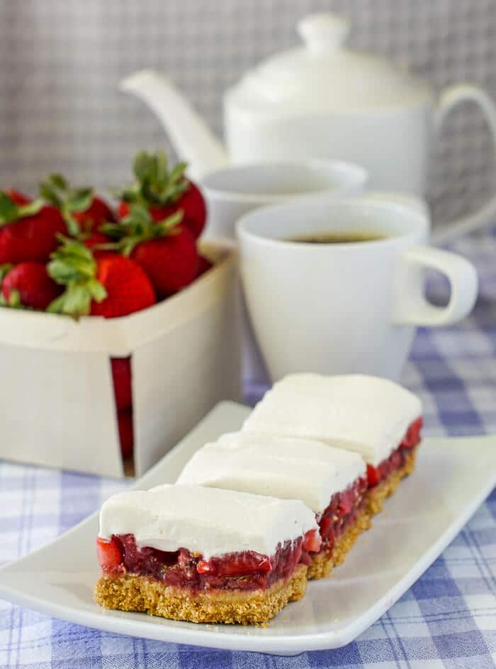 Strawberry Pie Bars