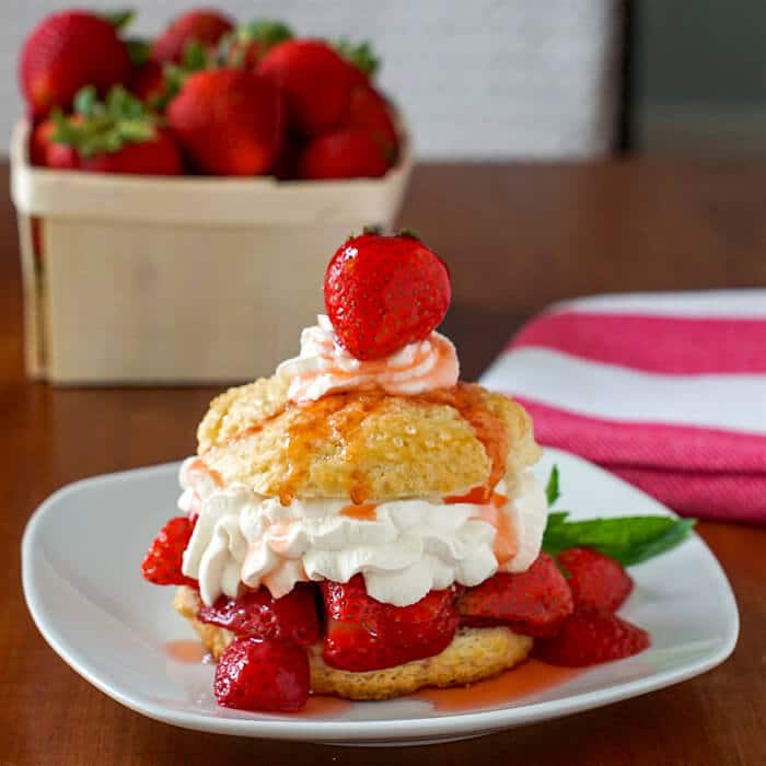 Sweet Biscuit Strawberry Shortcake