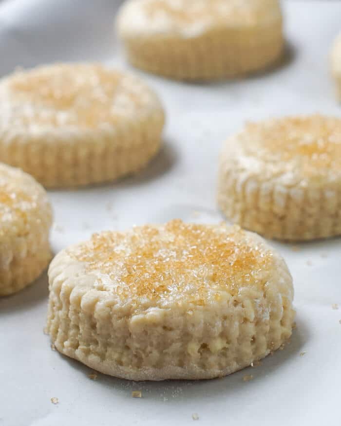 Sweet Biscuits ready for the oven