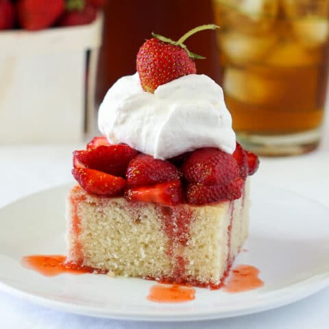 White Velvet Strawberry Shortcake