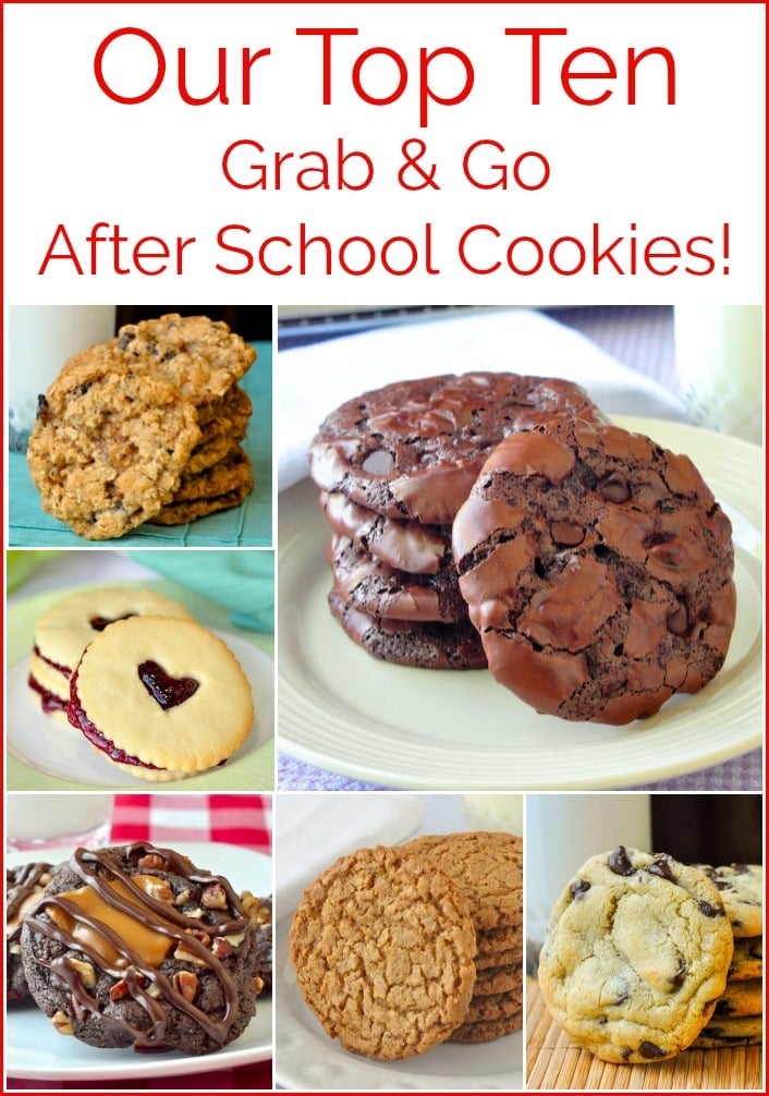 After School Cookies Collection photo with title text for Pinterest