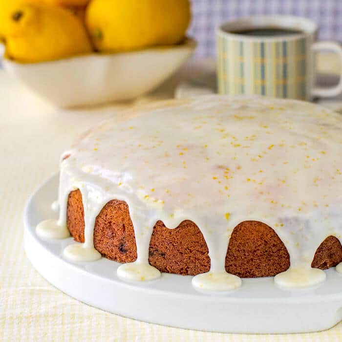 Lemon Sour Cream Coffee Cake