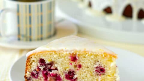 Lemon Sour Cream Coffee Cake