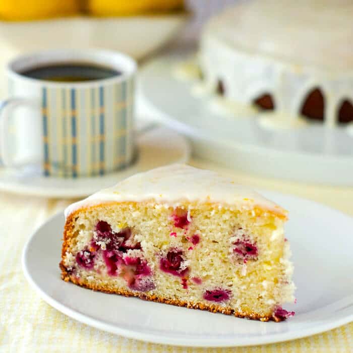 Lemon Sour Cream Coffee Cake