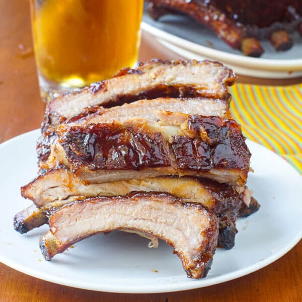 Honey Barbecue Ribs from the oven
