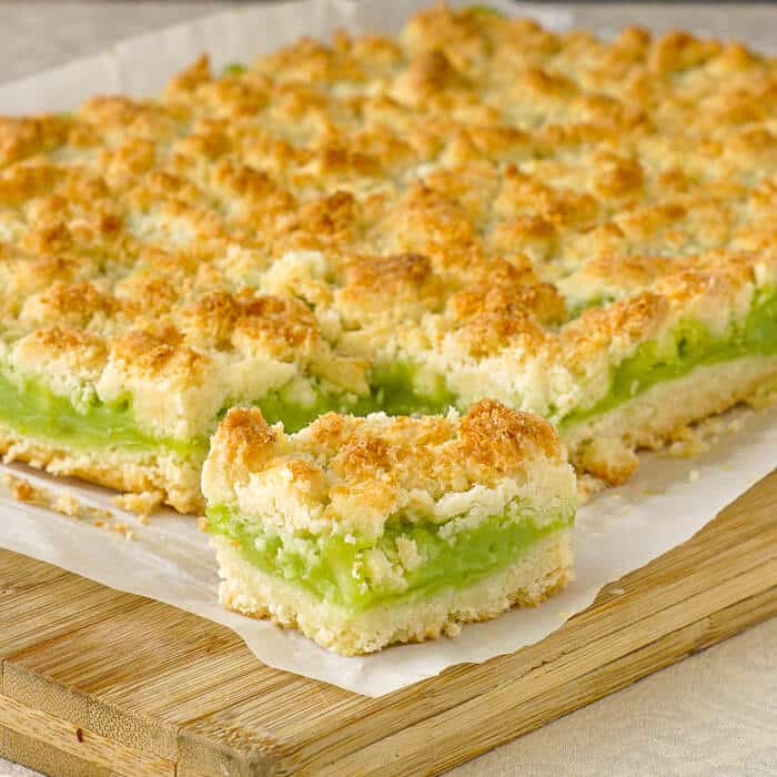 Coconut Lime Crumble Bars