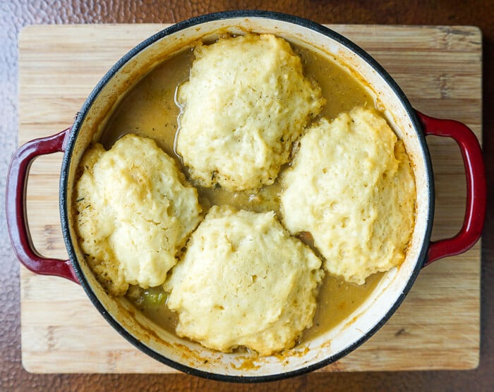 Drumstick Stew with Dough Boys