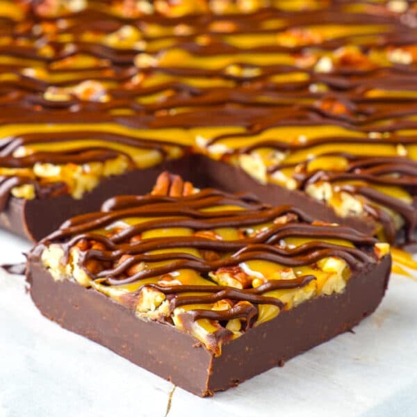 Turtle Fudge a foolproof "Oh So Easy" recipe using simple ingredients!