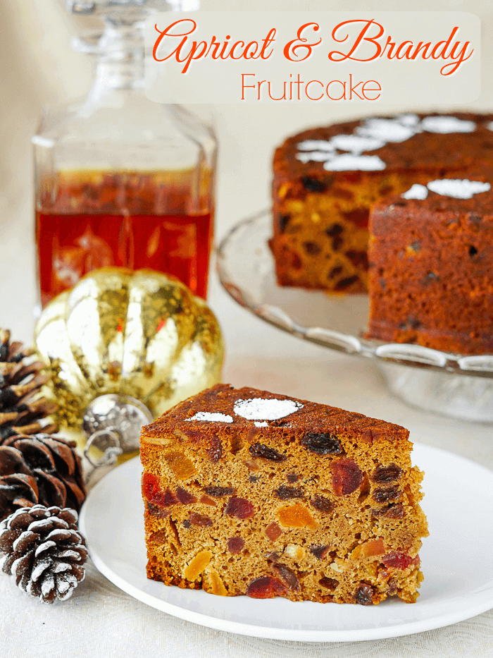 Apricot & Brandy Fruitcake