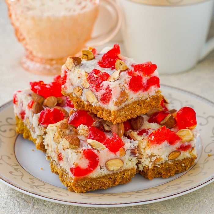 Cherry Almond Magic Bars