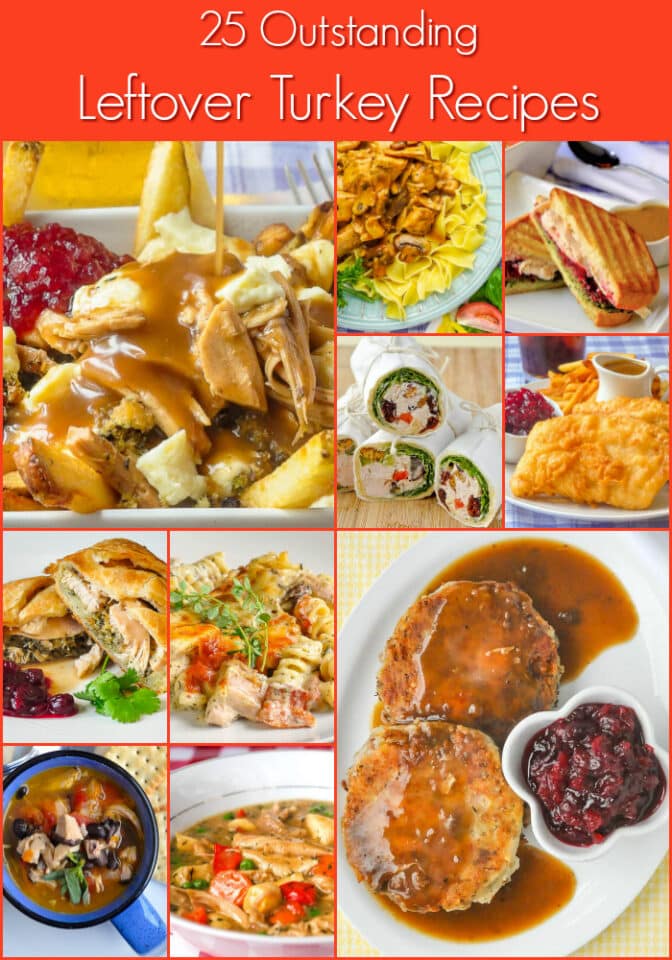 22 Fantastic Leftover Turkey Recipes. From pasta to poutine!!