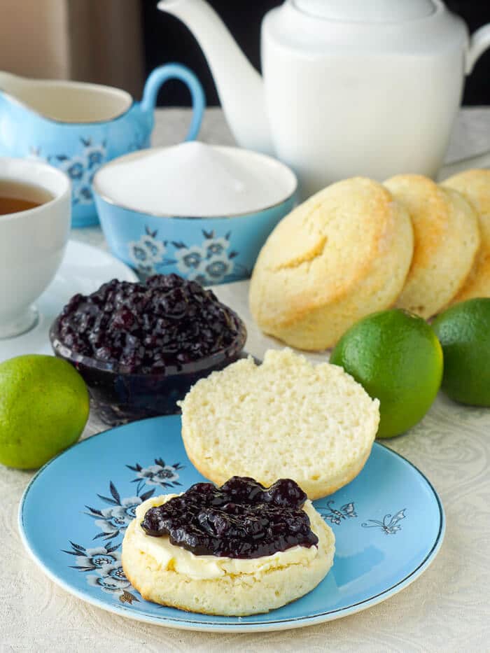 Newfoundland Blueberry Jam with Lime