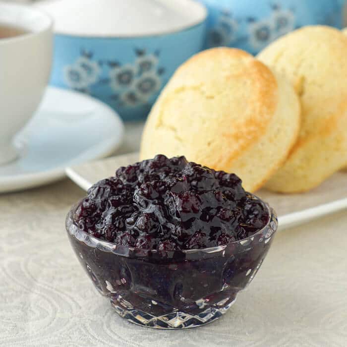 Newfoundland Blueberry Jam with Lime