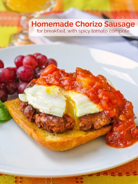 Easy Homemade Chorizo Sausage. Lower salt & no added preservatives!